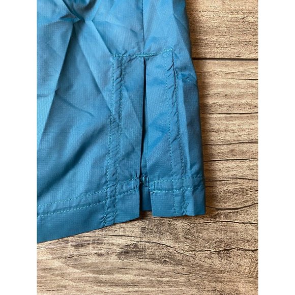 GYMSHARK Men's Speed Windbreaker Full Zip Workout Jacket Lightweight Teal L - Picture 6 of 12